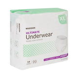 McKesson Ultimate Maximum Absorbent Underwear, Extra Large