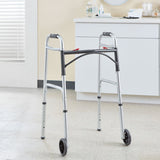 McKesson Folding Walker, Adjustable Height