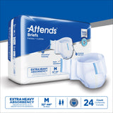 Attends® DermaDry™ Plus Incontinence Brief, Medium
