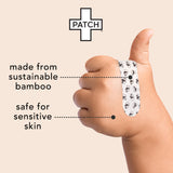 Patch™ Kids (Panda Design) Adhesive Strip with Coconut Oil, 3/4 x 3 Inch Patch™ Kids Nutricare USA LLC