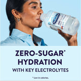 Pedialyte® Zero Sugar Electrolyte Water Drink, Berry Frost, 1 liter bottle Pedialyte® Zero Sugar Abbott Nutrition