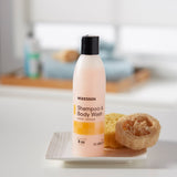 McKesson Shampoo and Body Wash, Apricot Scent, 8 oz. Squeeze Bottle