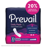 Prevail® Daily Pads Ultimate Bladder Control Pad, 16-Inch Length