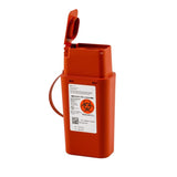 SharpSafety™ Sharps Transport Container, 1 Quart, 8¾ x 2½ x 4½ Inch