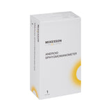 McKesson Lumeon Aneroid Sphygmomanometer with Cuff, 2-Tube, Pocket-Size, Handheld, Adult Large Cuff, Burgundy