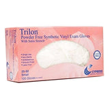 Trilon® Vinyl Exam Glove, Small, Clear Trilon® McKesson Brand