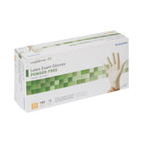McKesson Confiderm® Latex Exam Glove, Extra Small, Ivory