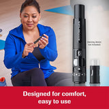 Accu-Chek FastClix Lancet, 11 Depth Settings, 30 Gauge, Preloaded Safety Drum, Track System Accu-Chek® Roche Diabetes Care