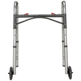 McKesson Aluminum Folding Walker, 25 – 32¼ Inch Height