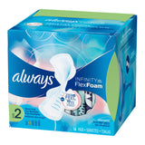 Always® Infinity Super Pads with Wings, Size 2 Always® Infinity with Flex Foam Procter & Gamble