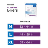 McKesson Ultimate Maximum Absorbency Incontinence Brief, Large