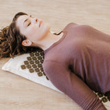 Kanjo Coconut Acupressure Mat with Carry Bag Kanjo Coconut Acutens Inc