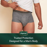 Depend® Real Fit® Underwear for Men, Large/X-Large Depend® Real Fit® Kimberly Clark