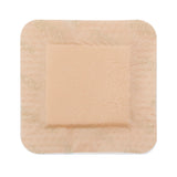 McKesson Silicone Adhesive with Border Silicone Foam Dressing, 3 x 3 Inch