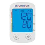 SmartHeart Blood Pressure Monitor with Automatic Inflation, L/XL Cuffs