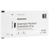McKesson Impregnated Swabstick, 70% Isopropyl Alcohol