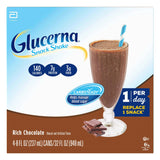 Glucerna® Shake Chocolate Oral Supplement, 8-ounce bottle