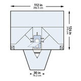 McKesson Sterile Pediatric Laparotomy Drape, 100 x 72 x 124 Inch McKesson McKesson Brand