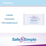Safe n Simple Adhesive Remover Wipes