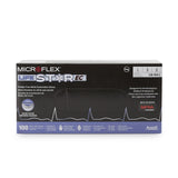 LifeStar™ EC Nitrile Extended Cuff Length Exam Glove, Large, White / Blue LifeStar™ EC Microflex Medical