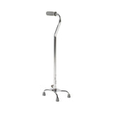 McKesson Offset Quad Cane, Chrome