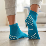 McKesson Slipper Socks, Large, Teal