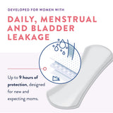 Incognito® by Prevail Maternity and Postpartum Pad with Wings, Super Absorbency incognito® by Prevail First Quality