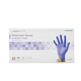 McKesson Confiderm® 3.0 Nitrile Exam Glove, Small, Blue
