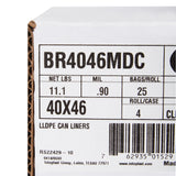 McKesson Extra Heavy Plus Duty Trash Bag, Clear, 45 gal.