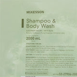 McKesson Shampoo and Body Wash Dispenser Refill Bag 2000 mL, Cucumber Melon