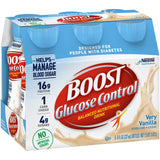 Boost® Glucose Control Vanilla Balanced Nutritional Drink, 8-ounce Bottle Boost Glucose Control® Nestle Healthcare Nutrition