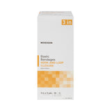 McKesson Hook and Loop Closure Elastic Bandage, 3 Inch x 5 Yard