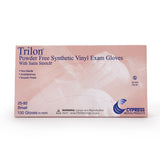 Trilon® Vinyl Exam Glove, Small, Clear Trilon® McKesson Brand
