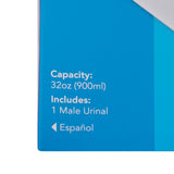 Carex® Male Urinal with Cover Carex® Apex-Carex Healthcare