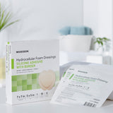 McKesson Silicone Adhesive with Border Silicone Foam Dressing, 7 x 7 Inch Sacral