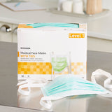 McKesson Classic Style Anti-Fog Surgical Mask, Green