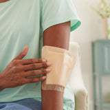 McKesson Silicone Adhesive with Border Silicone Foam Dressing, 6 x 6 Inch