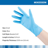 McKesson Confiderm® 3.8 Nitrile Exam Glove, Small, Blue