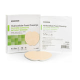 McKesson Silicone Gel Adhesive without Border Silicone Foam Dressing, 7 x 7 Inch Sacral