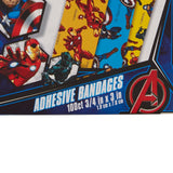 American® White Cross Stat Strip® Kid Design (Black Panther / Captain America / Iron Man) Adhesive Strip, 3/4 x 3 Inch