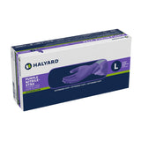 Purple Nitrile-Xtra™ Extended Cuff Length Exam Glove, Large Purple Nitrile-Xtra™ O&M Halyard Inc