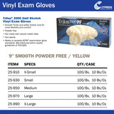 Trilon 2000® PF with MC3® Stretch Vinyl Exam Glove, Large, Ivory Trilon 2000® PF with MC3® McKesson Brand