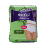 Always® Discreet Maximum Absorbent Underwear, Large Always® Discreet Procter & Gamble