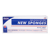 Dukal™ NonSterile Nonwoven Sponge, 4 x 4 Inch