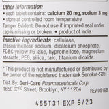 Geri-Care® Senna Plus Docusate Sodium / Sennosides Stool Softener Geri-Care Senna Plus Geri-Care