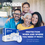 Attends® Extra Heavy Absorbency Briefs, Large Attends® Care Advanced Attends Healthcare Products