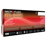 Microflex® Blaze® Nitrile Exam Glove, Large, Orange MICROFLEX® Blaze® Microflex Medical