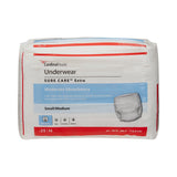 Sure Care™ Extra Moderate Absorbency Incontinence Underwear, Small / Medium Sure Care™ Extra Cardinal