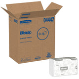 Kleenex® Slimfold Towels, Absorbency Pockets, White, Single Ply