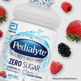 Pedialyte® Zero Sugar Electrolyte Water Drink, Berry Frost, 1 liter bottle Pedialyte® Zero Sugar Abbott Nutrition